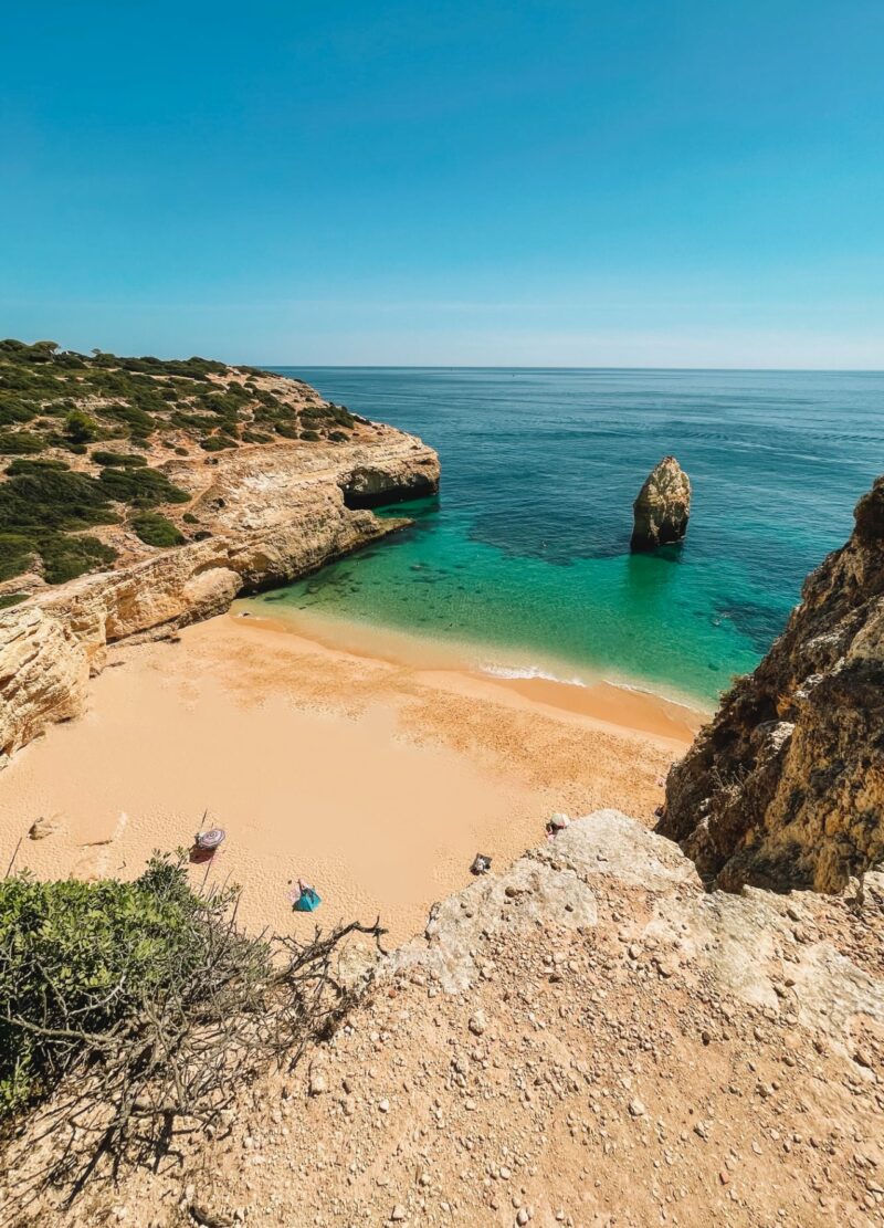 praia do carvalho felsalgarve portugal